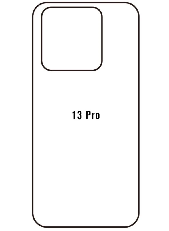 Mi 13 PRO Uyumlu Ön+Arka Body Şeffaf Ultra koruyucu Nano Jelatin - Resim 3