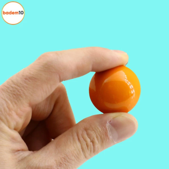 Mantar Düğme Mobilya Çekmece Çocuk Odası Dolap Dolabı Kulbu Kulpu Kulpları Turuncu Metal 10 Adet - Resim 4