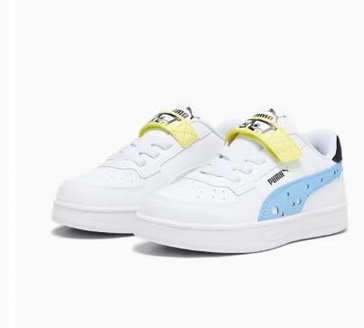 Puma Caven 2.0 Spongebob Ac+ Ps Çocuk Beyaz Spor Ayakkabı 39389701 M-106 - 3