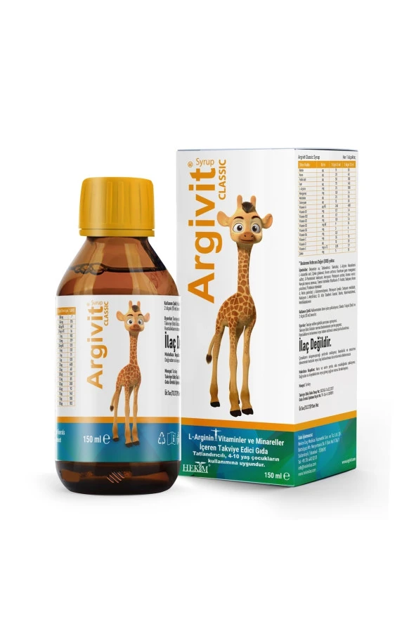 Argivit Multivitamin 150 Ml Şurup