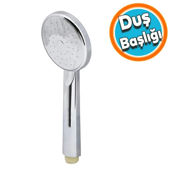 Banyo Tek Duş Başlığı Klasik Tek Fonksiyonlu Su Fışkırtma El Fiskiye Fışkiye