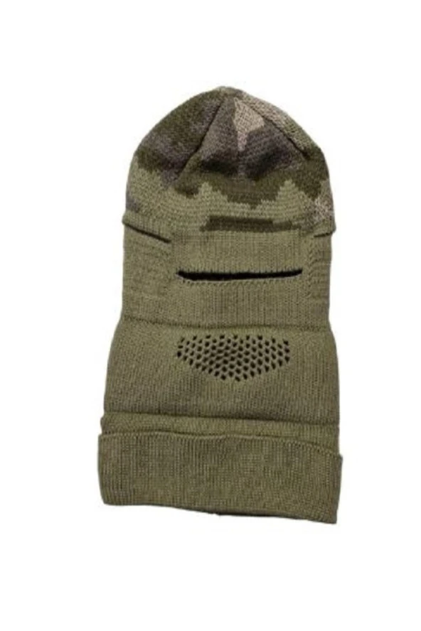 Askeri Kamuflaj Örme Bere - 2