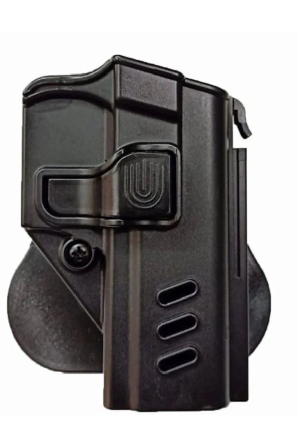 ŞAFAK25 TABANCA KILIFI POLİMER SİLAH KILIFI ÇÖL SİYAH