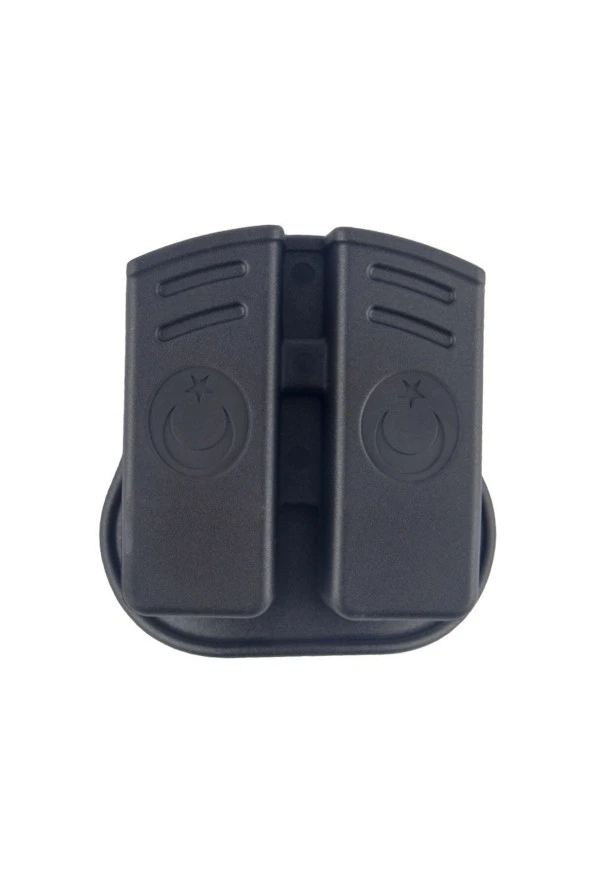 Çiftli Şarjör Kılıfı Siyah Bej 01 - 4