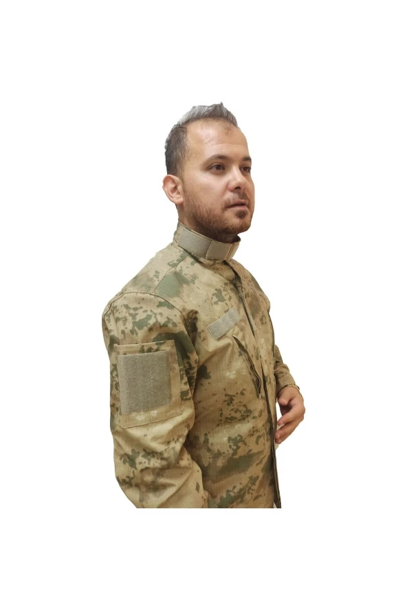 Askeri Malzeme Jandarma Kamuflaj Uzun Kol Kışlık Gömlek - 2