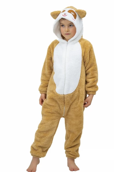 Welsoft Peluş Fermuarlı Kışlık Unisex Kız Erkek Bebek Uyku Tulumu Bebek Tulumu Çocuk Tulumu - 8