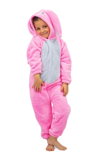 Welsoft Peluş Fermuarlı Kışlık Unisex Kız Erkek Bebek Uyku Tulumu Bebek Tulumu Çocuk Tulumu - 11