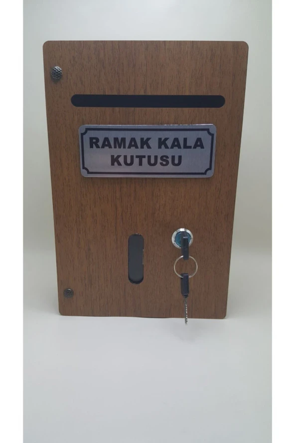 Küçük Boy Ahşap Ramak Kala Kutusu