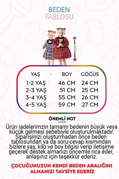 Kız Bebek Kız Çocuk Doğum Günü Parti Düğün Elbise Astarlı Çocuk Giyim Bebek Giyim ELBAYI - 6
