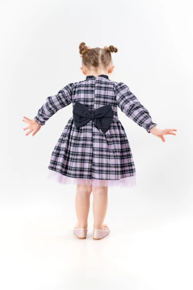 Kız Bebek Kız Çocuk Doğum Günü Parti Düğün Elbise Astarlı Çocuk Giyim Bebek Giyim ELBAYI - 8