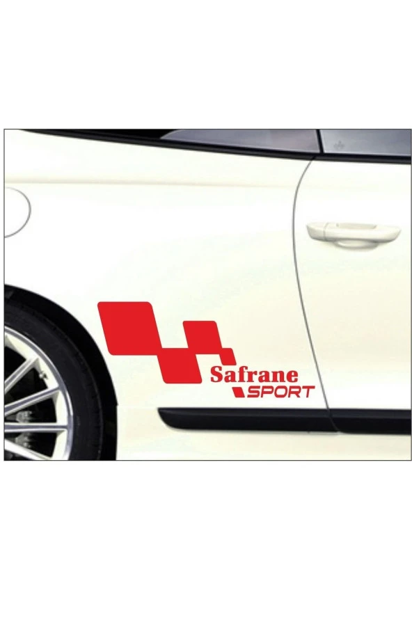Renault Safrane Kapı Yanı Sport Yazıları Sağ-sol 2 Adet Kırmızı