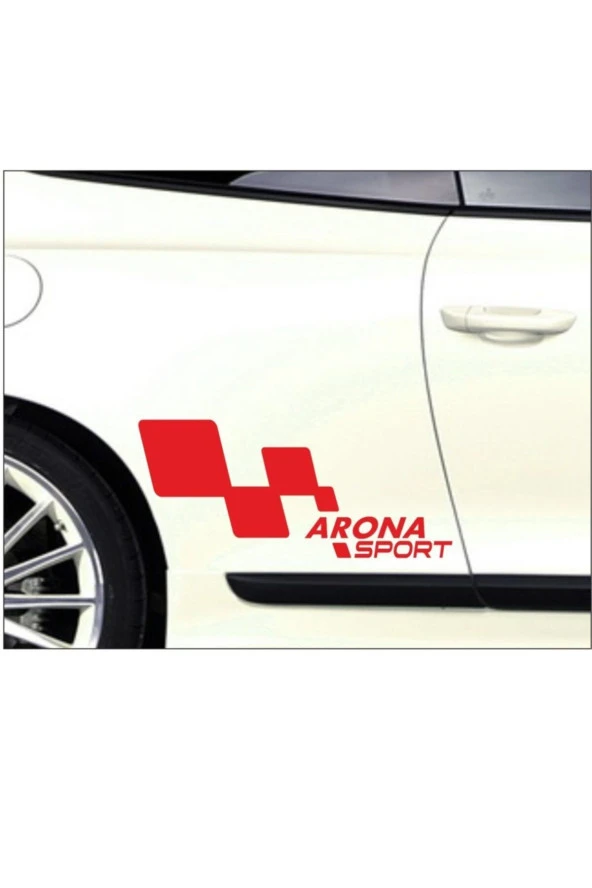 Seat Arona Kapı Yanı Sport Yazıları Sağ-sol 2 Adet Kırmızı