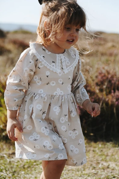 Bebek Kız Çocuk Doğum Günü Parti Düğün Elbise Astarlı Çocuk Giyim Bebek Giyim Kız - 8