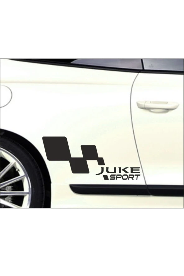 Nissan Juke Kapı Yanı Sport Yazıları Sağ-sol 2 Adet Siyah