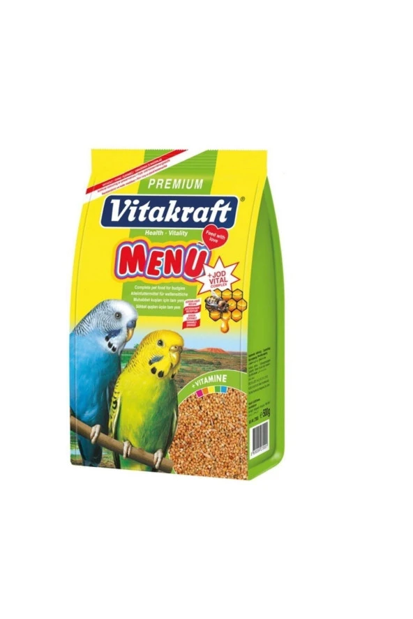 VİTAKRAFT BALLI MUHABBET KUŞ YEMİ 500 GRAM