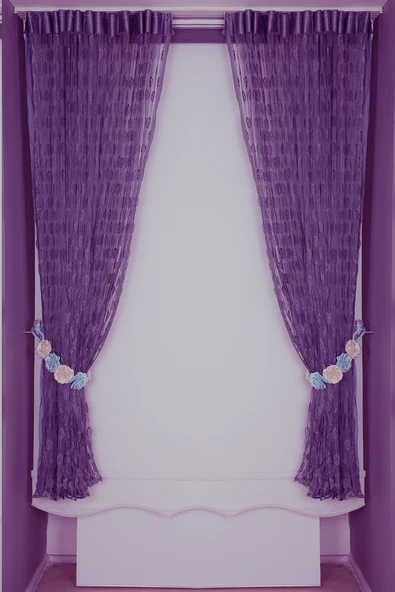 ÇINAR MODEL MOR RENK 285 x 200 cm - Resim 8