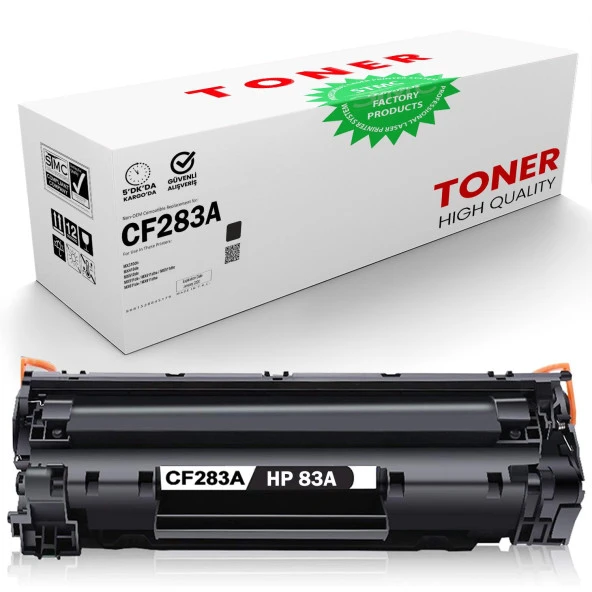 Whitebox Hp Cf283A Muadil Toner /Wb/M201Dw/M201N/M125A/M125Nw/M12