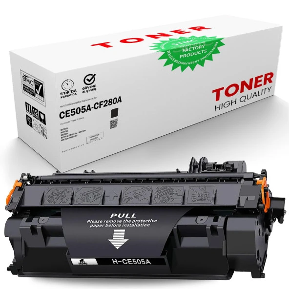 Pazaravrasya Hp Ce505A Muadil Toner /Wb/P2030/P2035/P2035N/P2050/P205 ürün görseli