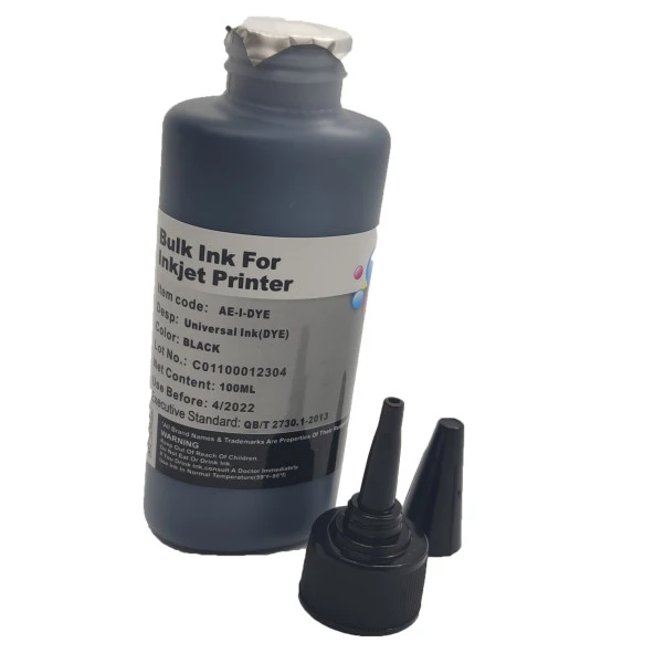 For Canon Pixma E414 Kartuş Dolum Mürekkep Seti 4X100 ML Muadil - Resim 3