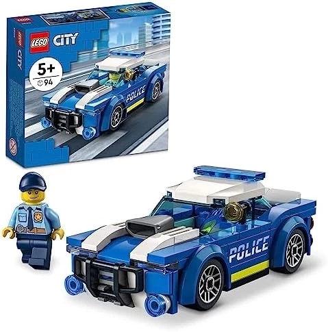 LEGO® City Polis Arabası 60312-5 Yaş ve Üzeri Çocuklar için Tasarlanmış Oyuncak Yapım Seti (94 Parça)