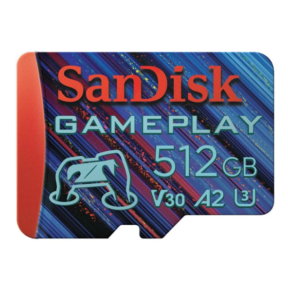 SanDisk GamePlay 512GB SDSQXAV-512G-GN6XN 190/130MB/s 4K UHD microSDXC A2 V30 Gaming Hafıza Kartı - 2