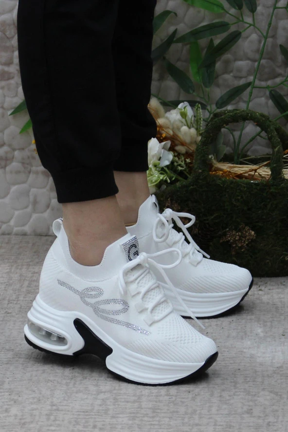 Fort Guja 24Y300-9 Anatomik Orijinal Ürün Sneaker Kadın Ayakkabı - Resim 7