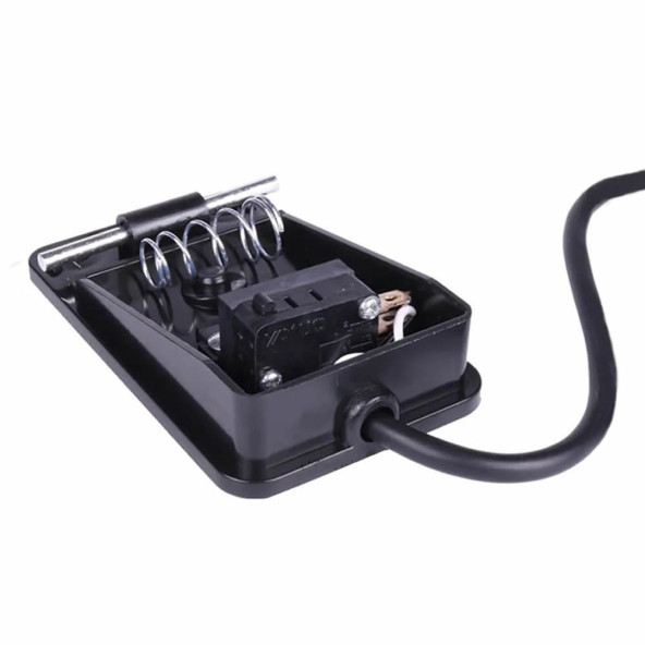 Pedal Ayak Butonu Kaydırmaz AC 250V 10A NO NC SPDT Push Anlık Ayak Kontrollü Anahtar Switch Freze - Resim 2