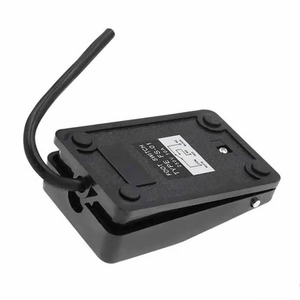 Pedal Ayak Butonu Kaydırmaz AC 250V 10A NO NC SPDT Push Anlık Ayak Kontrollü Anahtar Switch Freze - Resim 6