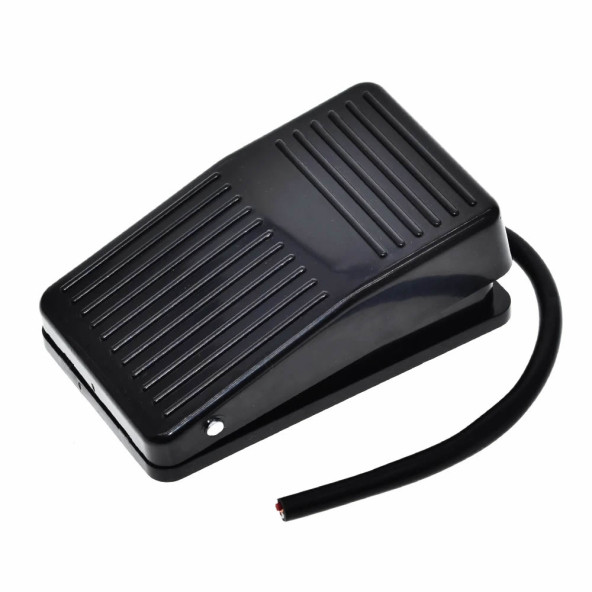 Pedal Ayak Butonu Kaydırmaz AC 250V 10A NO NC SPDT Push Anlık Ayak Kontrollü Anahtar Switch Freze - Resim 8