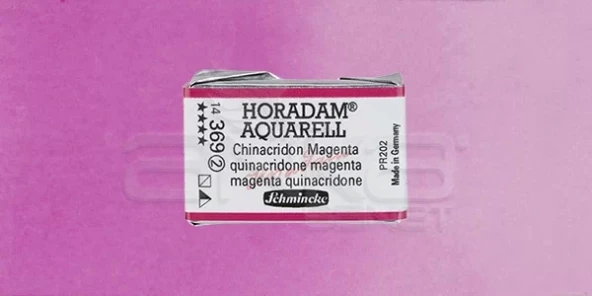 Schmincke Horadam Aquarell 1/1 Tablet 369 Quinacridone Magenta seri 2 ürün görseli 1