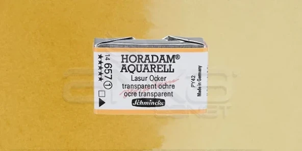 Schmincke Horadam Aquarell 1/1 Tablet 657 Transparent Ochre seri 1 ürün görseli 1