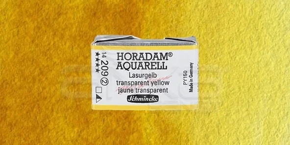 Schmincke Horadam Aquarell 1/1 Tablet 209 Translucent Yellow seri 2