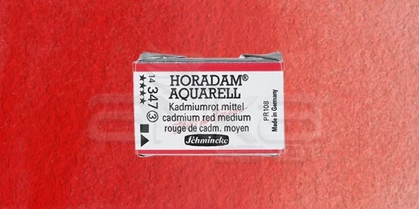 Schmincke Horadam Aquarell 1/1 Tablet 347 Cadmium Red Middle seri 3