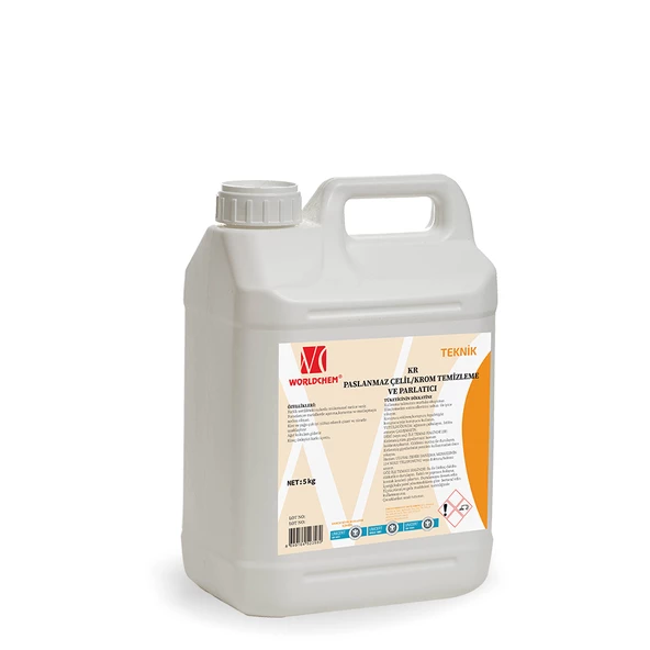 Paslanmaz Çelik Krom Temizleyici ve Parlatıcı KR 5 kg