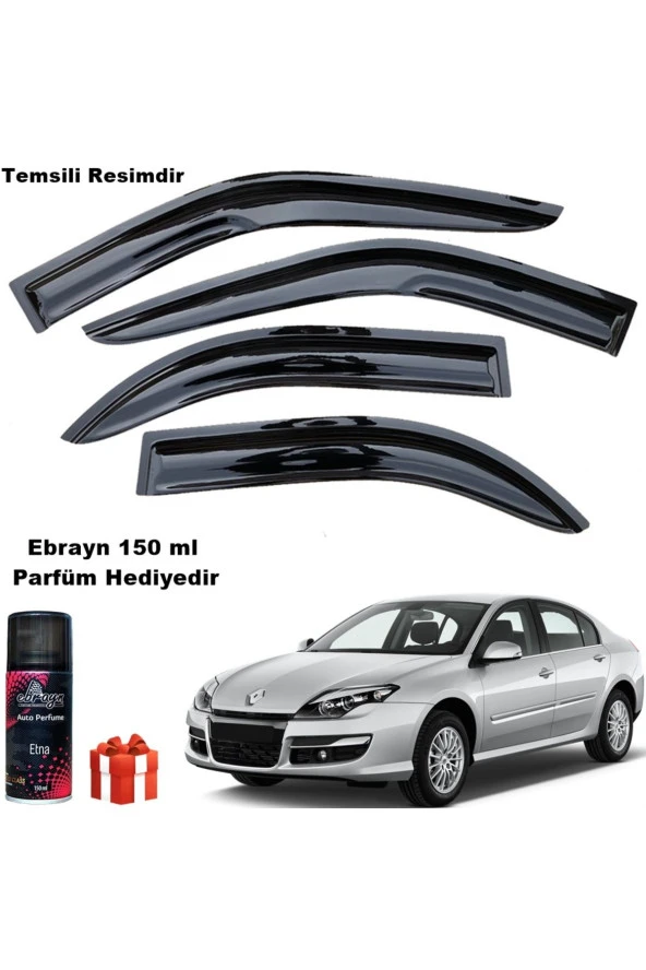Caraks Renault Laguna 3 Mügen Cam Rüzgarlığı 2008 Sonrası 4 Lü Takım Koku Hediyeli ürün görseli