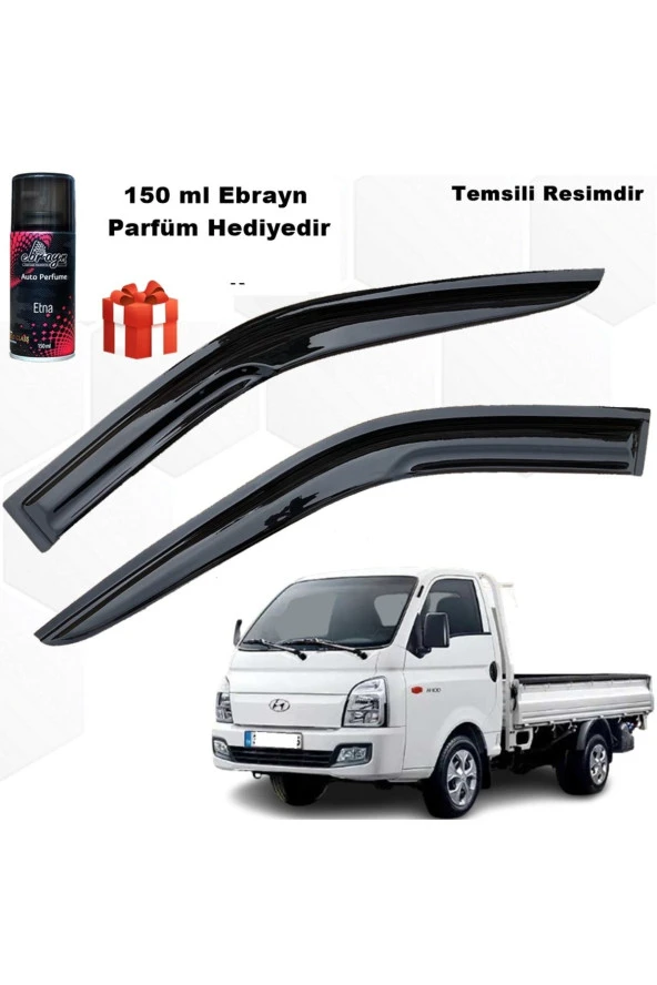 Caraks H100 Kamyonet Mügen Cam Rüzgarlığı Yeni Kasa 2006 - 2023 Arası 2 Li Takım Koku Hediyeli ürün görseli 1