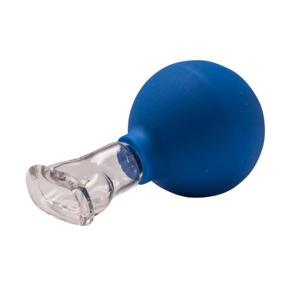 Cam Silikon Masaj Kupası Yassı, Gülümseme Çizgisi İçin - 2