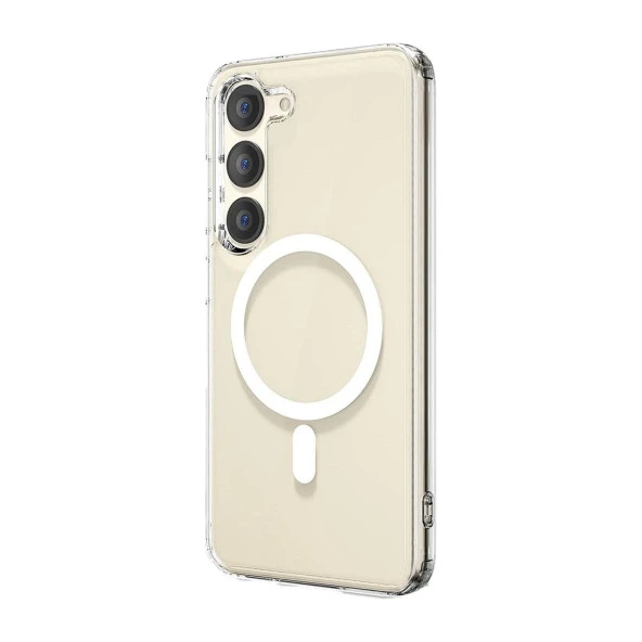 BİKAPAK MAGSLIM SAMSUNG S24 ŞEFFAF KAPAK ürün görseli 1