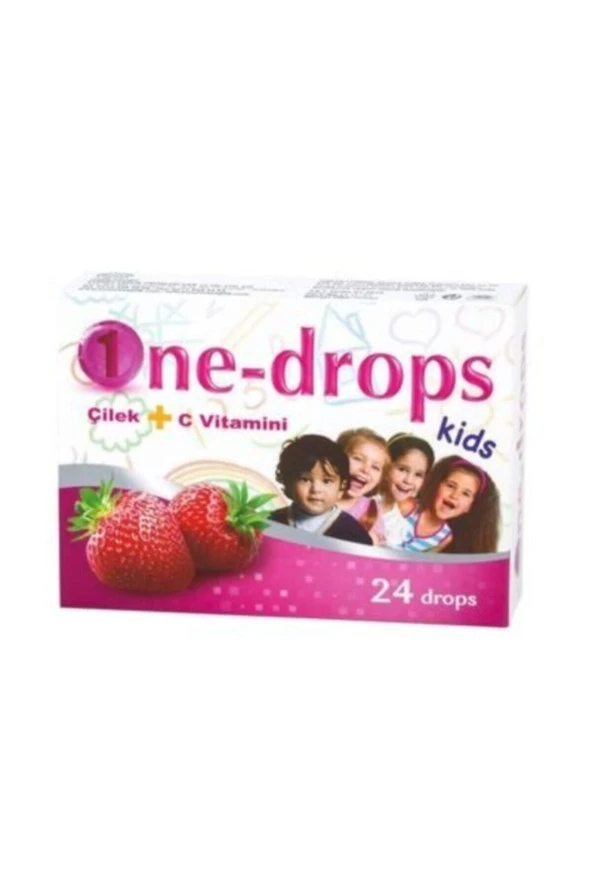 One-drops Kids Çilek-c Vitamini 24 Drops