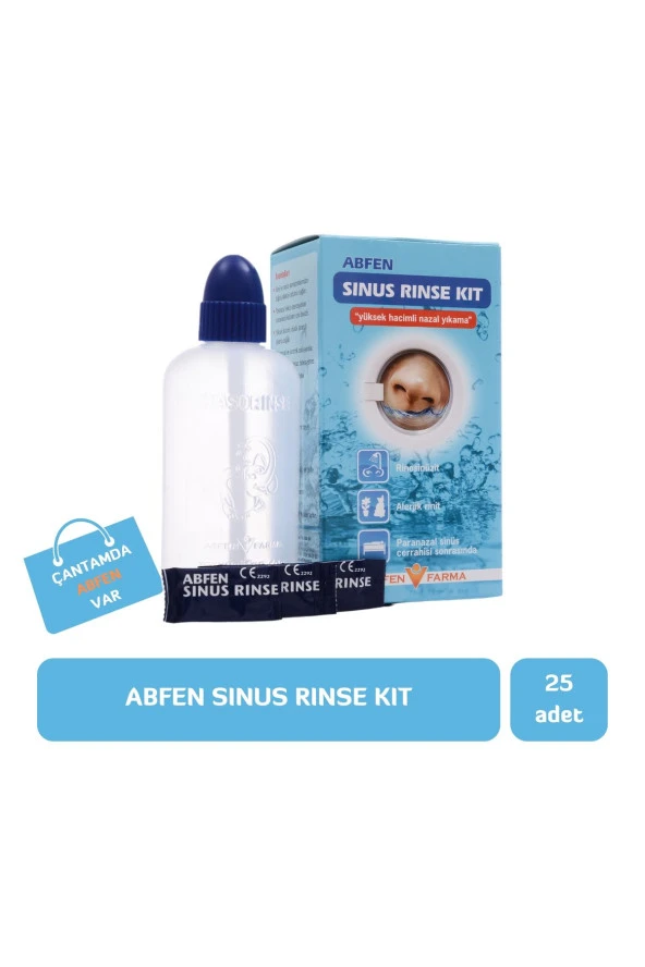 Sinus Rinse Burun Yıkama Kiti 25x240 Ml