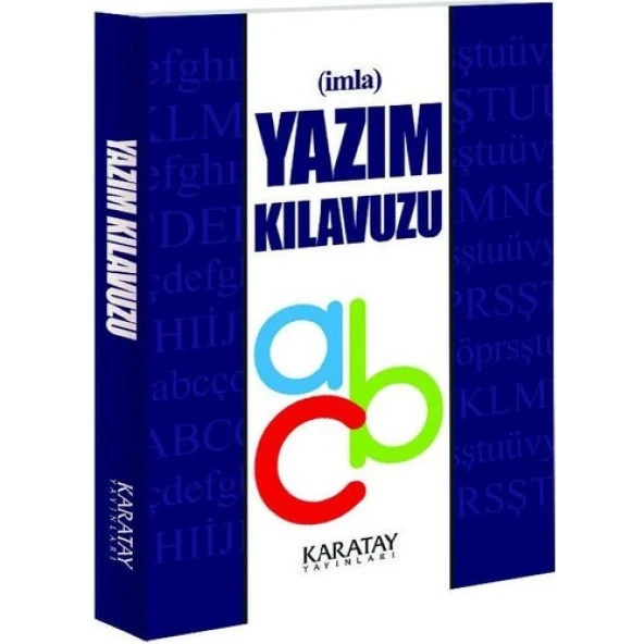 Karatay Yazım Kılavuzu (İmla)