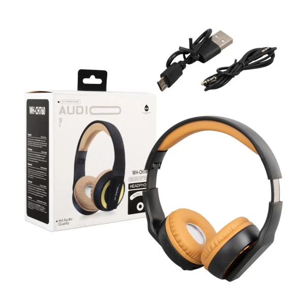 Magicvoice WH-CH760 Kablosuz Bluetooth Kulaküstü Tasarım Kulaklık - 5