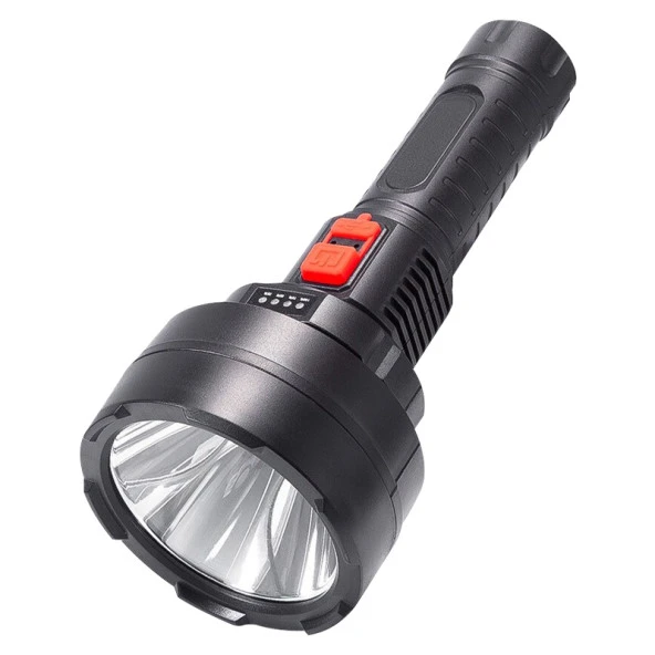 POWERMASTER HY-789 USBLİ 3 MODLU ŞARJLI EL FENERİ - 1