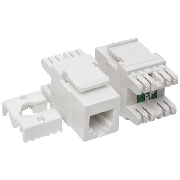 Rj 45 Cat3 Şase 180 Derece Keystone Jack - 2