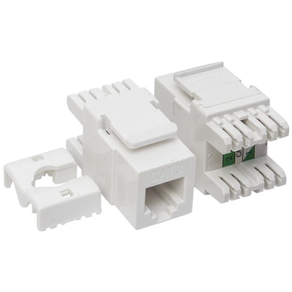 Rj 45 Cat3 Şase 180 Derece Keystone Jack