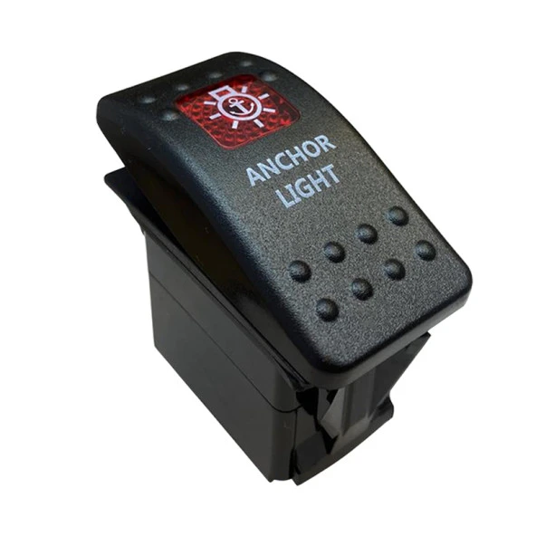 DENİZ FENERİ IŞIKLI 3P ON-OFF 12-24V MARIN SWITCH (IC-134M-S2) - 2