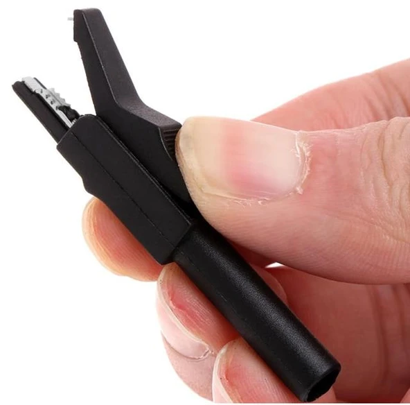 4MM BANAN JAK GİRİŞLİ KROKODİL CATII (IC-243B) - Resim 5