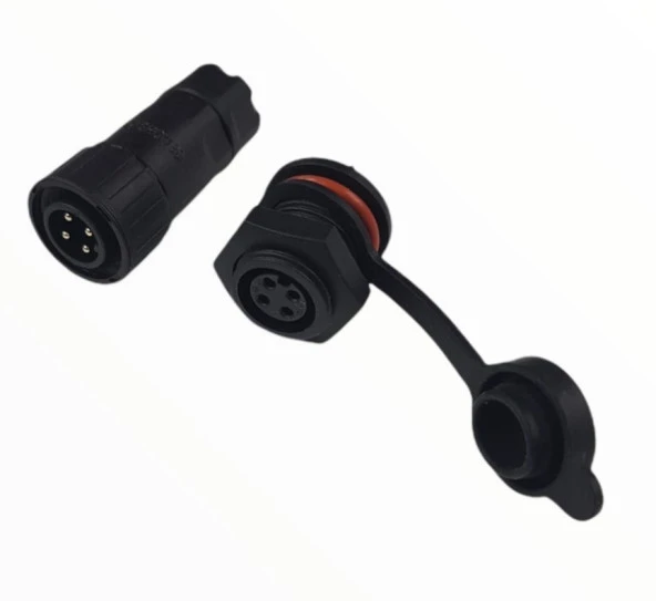 16MM SU GEÇİRMEZ KONNEKTOR ŞASE SEYYAR TAKIM 2P (IC-266M) - 2