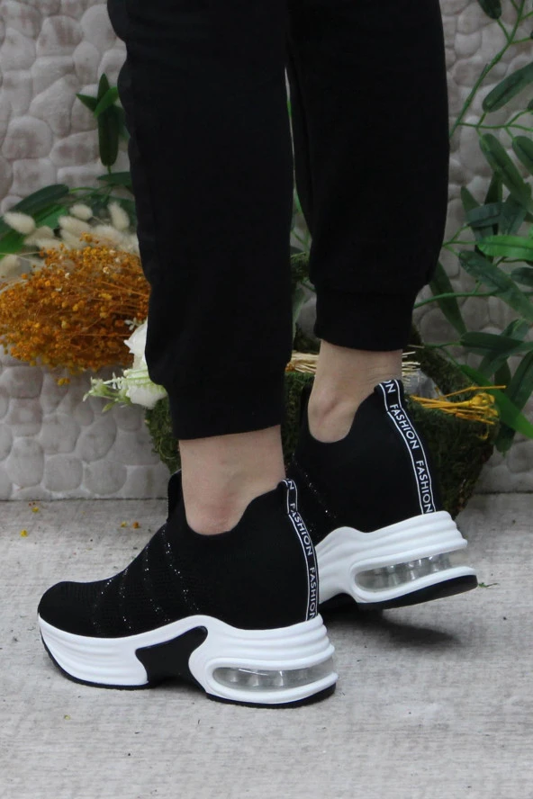 Fort Guja 24Y300-4 Anatomik Orijinal Ürün Gizli Dolgu Topuk Sneaker Kadın Ayakkabı - Resim 4