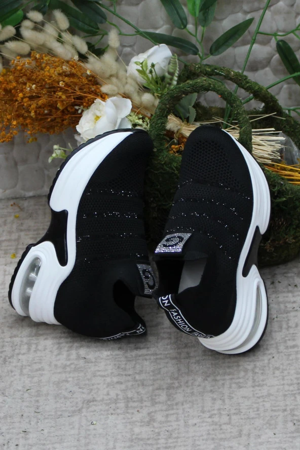 Fort Guja 24Y300-4 Anatomik Orijinal Ürün Gizli Dolgu Topuk Sneaker Kadın Ayakkabı - Resim 6